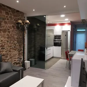 En San Sebastian Con Patio Exterior Appartement